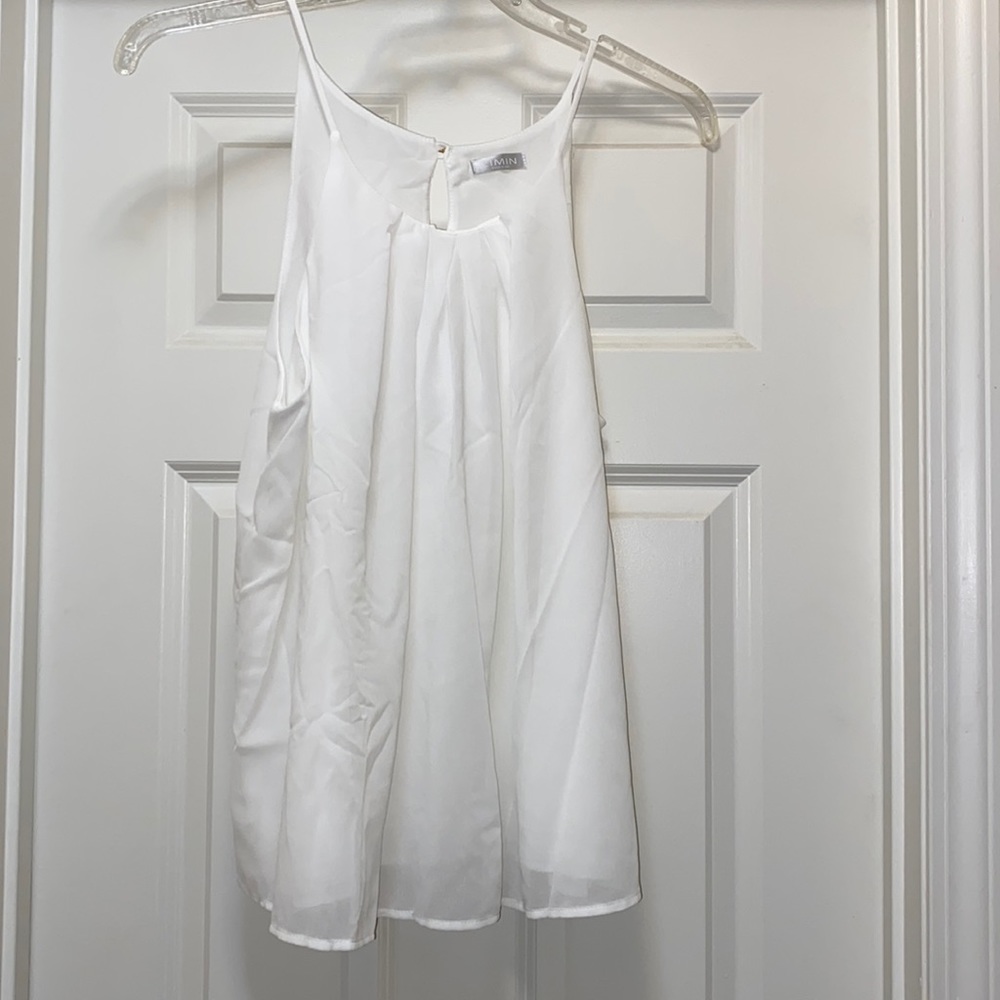 🆕EIMIN white halter blouse XL NIP
